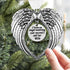 Christmas Memorial Hanging Ornaments Angel Wings
